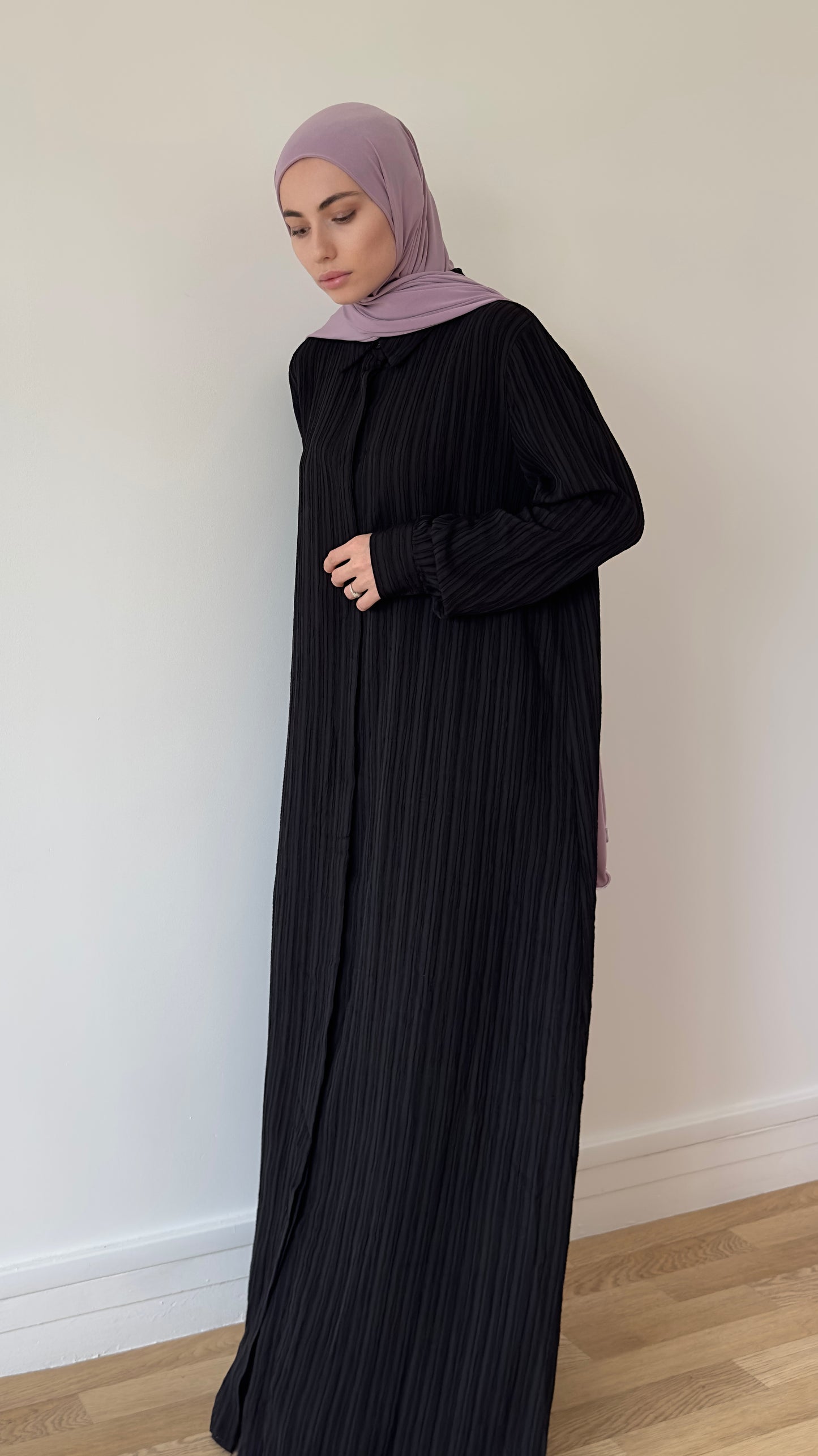 ROBE CHEMISE NOIR