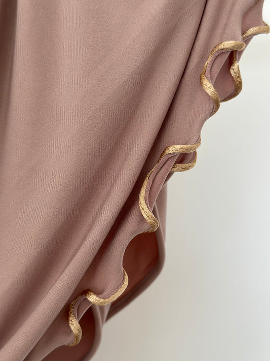 HIJAB JERSEY FRISÉE BEIGE