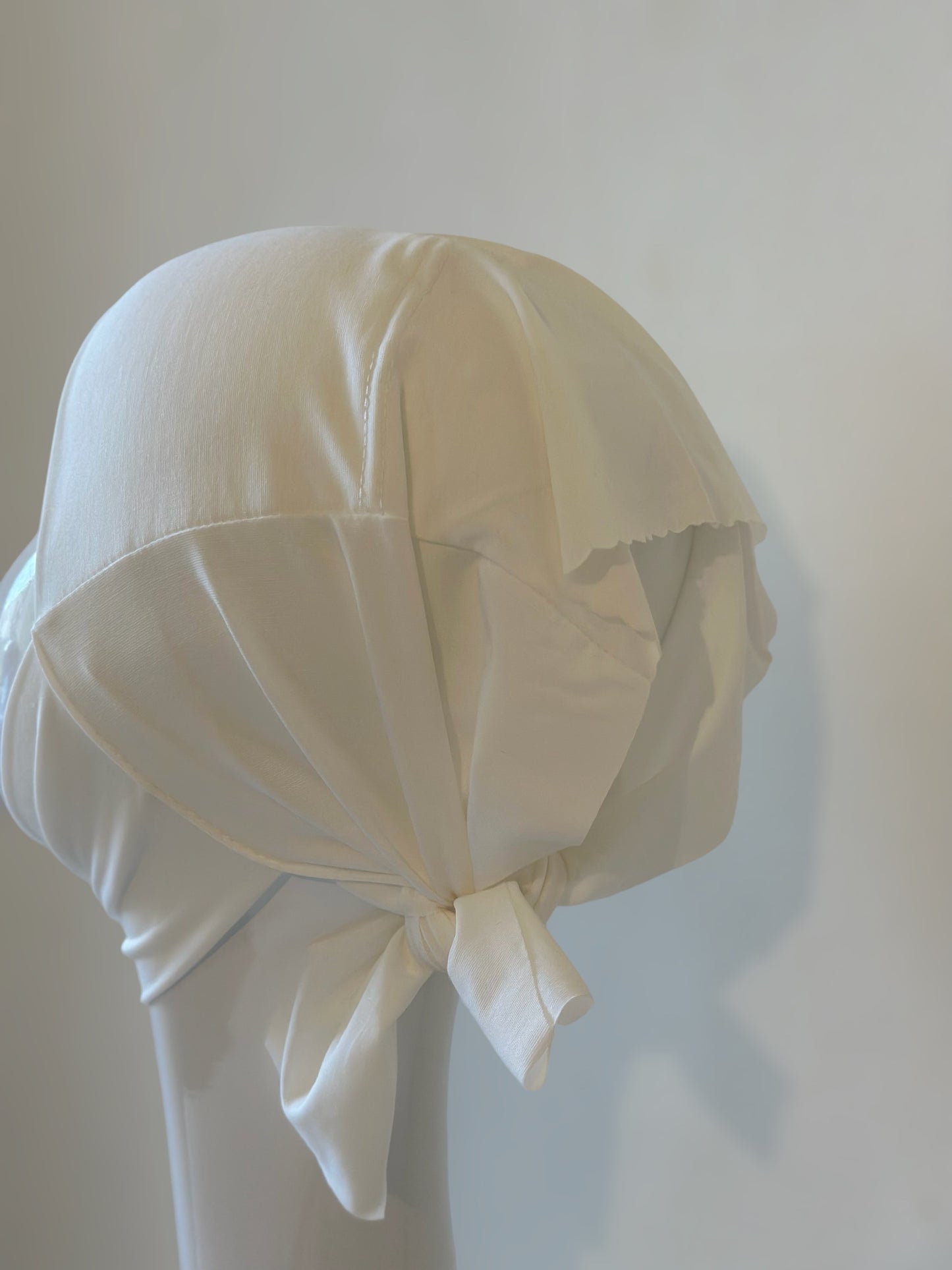 BONNET HIJAB BLANC