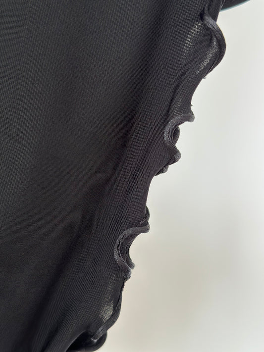 HIJAB JERSEY FRISÉE NOIR