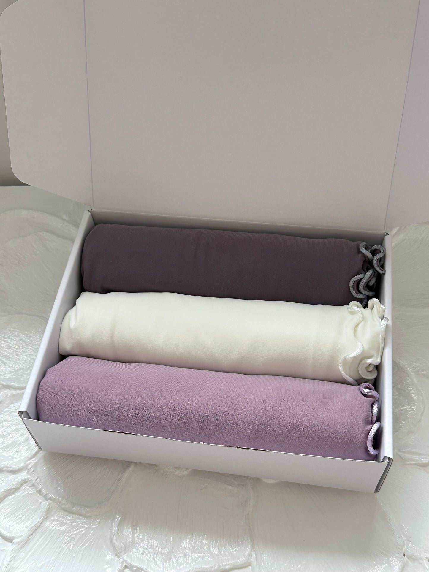 BOX 3 HIJABS JERSEY FRISÉE