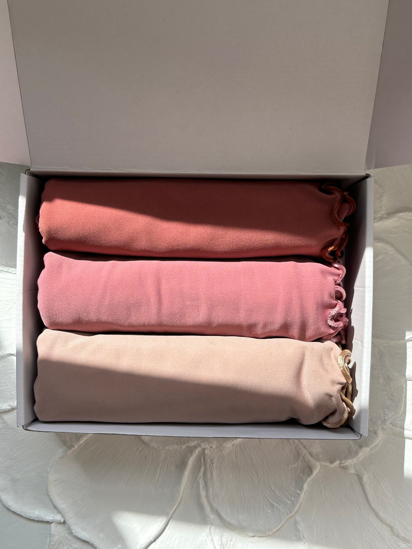 BOX 3 HIJABS JERSEY FRISÉE