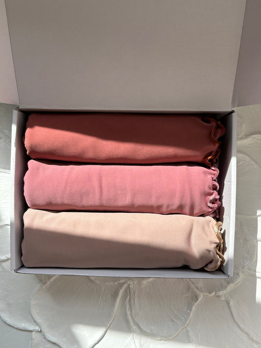 BOX 3 HIJABS JERSEY FRISÉE
