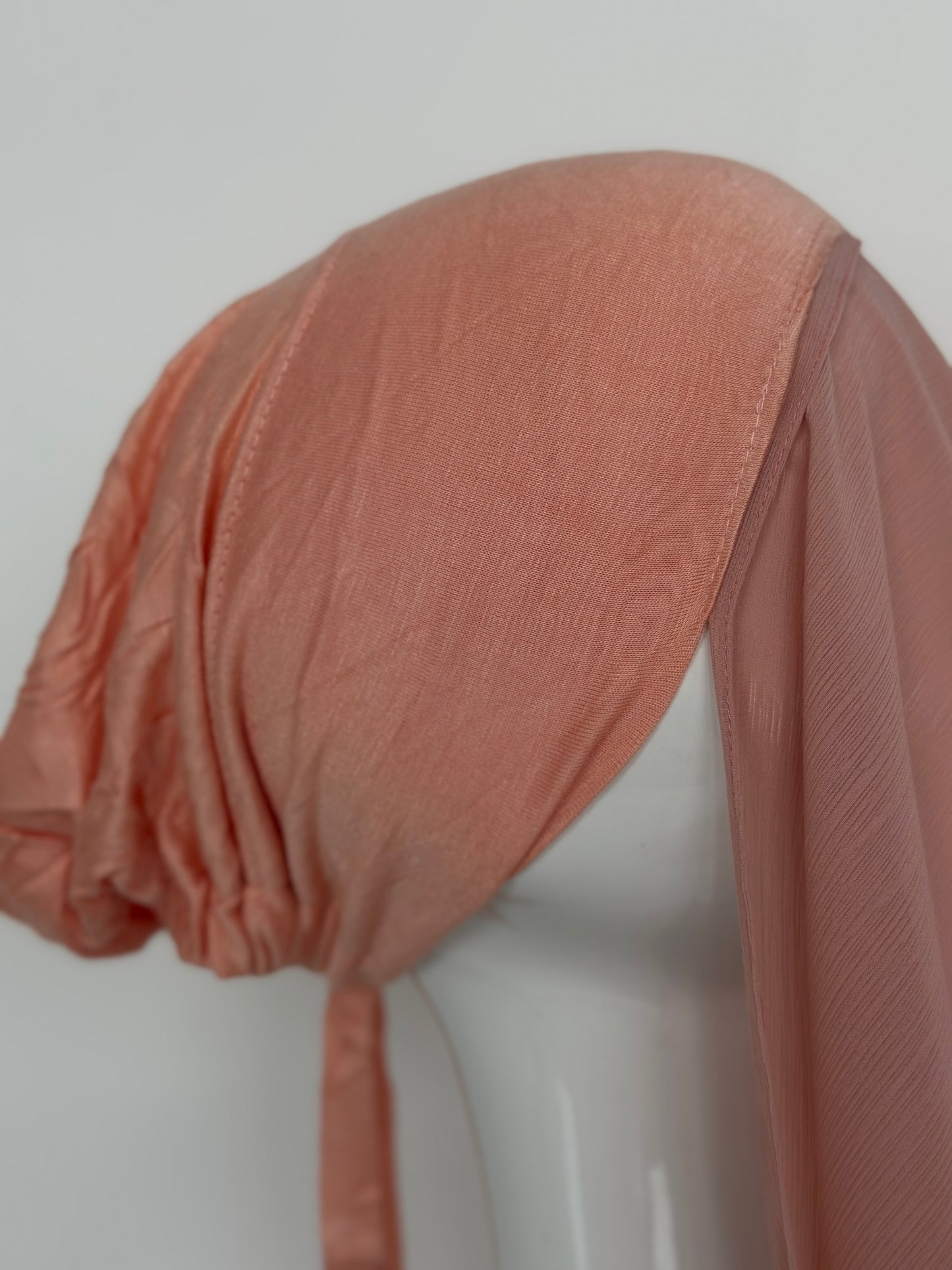 MOUSSELINE RAYE À ENFILER PÊCHE