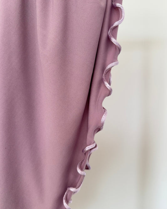 HIJAB JERSEY FRISÉE LILAS