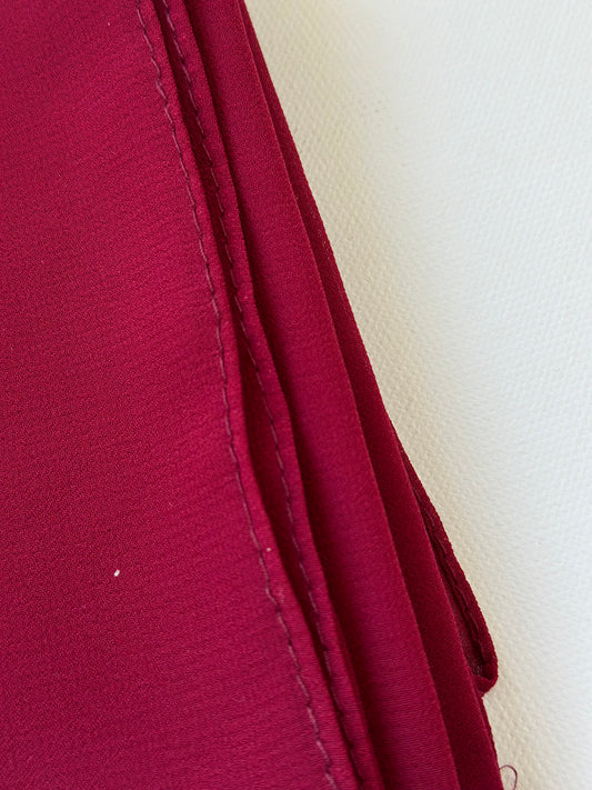 HIJAB CARRÉ XL BORDEAUX
