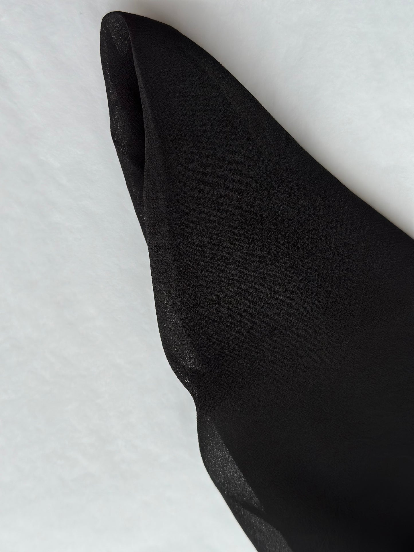 HIJAB CARRÉ NOIR 100x100