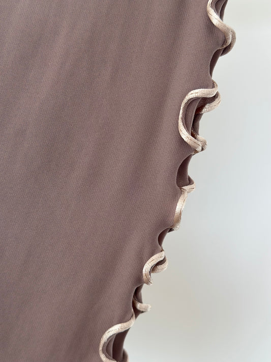 HIJAB JERSEY FRISÉE GRÈGE