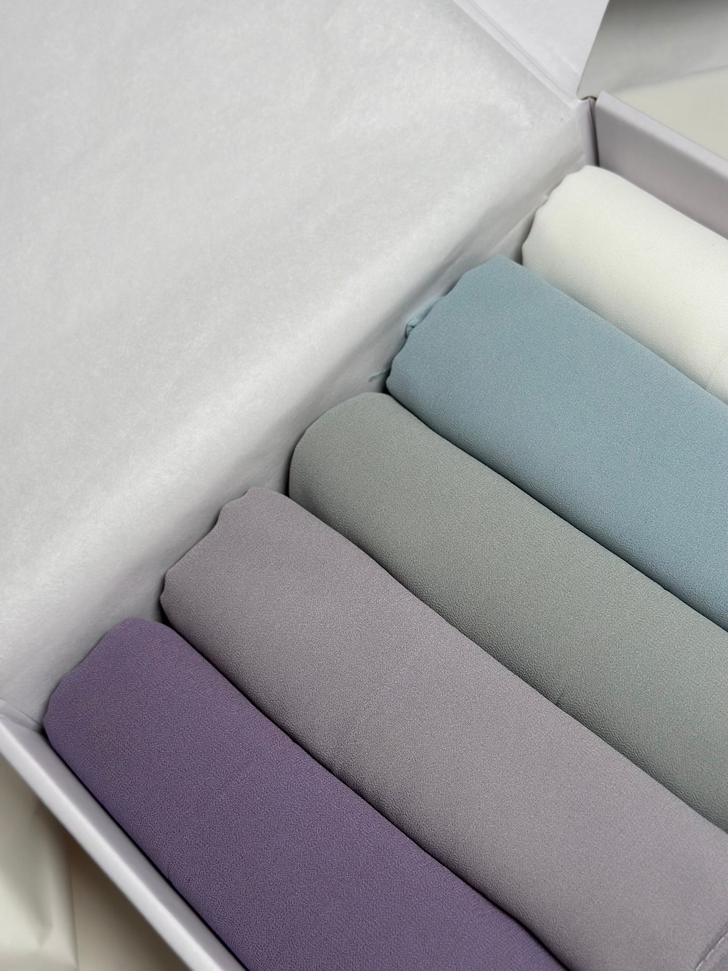 BOX RECTANGLE EN MOUSSELINE