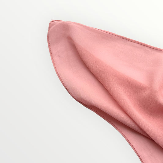 HIJAB CARRÉ ROSE DRAGÉE 100x100