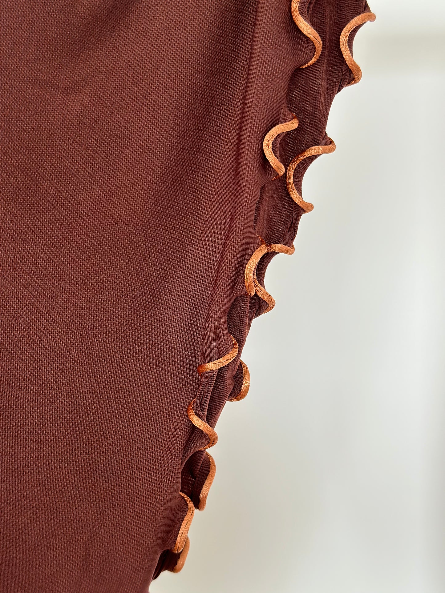 HIJAB JERSEY FRISÉE BRIQUE