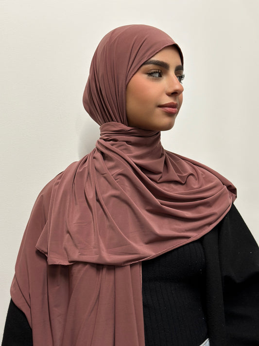 HIJAB JERSEY PREMIUM ROSE 2