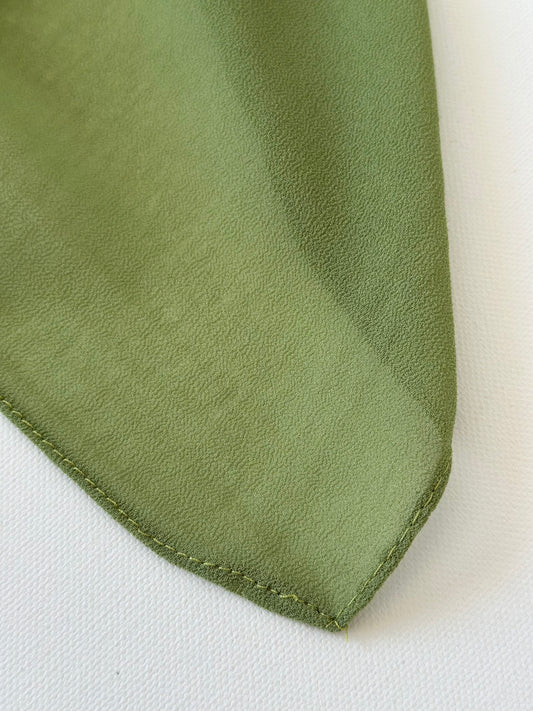 HIJAB CARRÉ XL VERT OLIVE