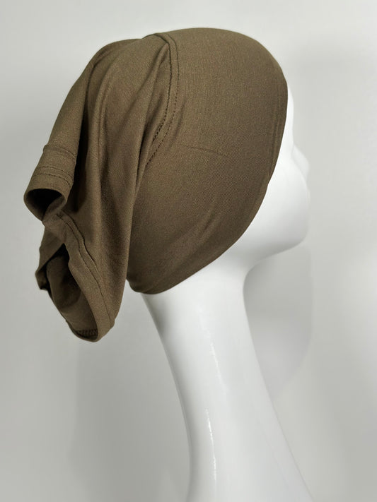 SOUS HIJAB BANDEAU VERT OLIVE