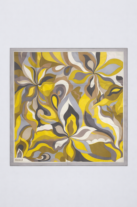 BELLI CARRÉE JAUNE GRIS