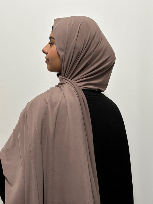 HIJAB JERSEY PREMIUM VIEUX ROSE